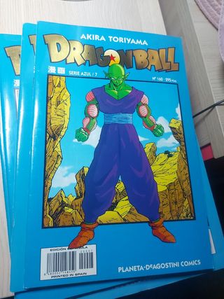 comics serie azul Dragón Ball