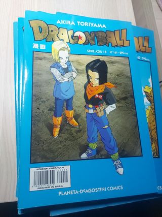 comics serie azul Dragón Ball