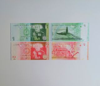 Billetes de Tonga sin circular