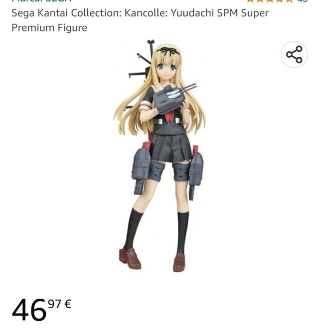 Figura Yuudachi Kantai Collection