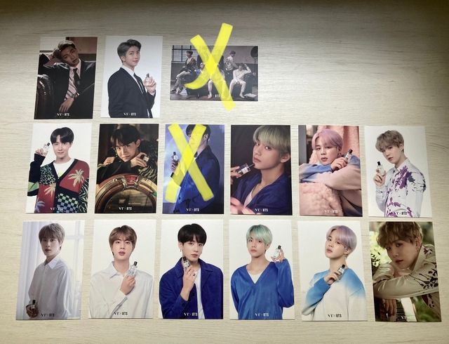 BTS VT Photocards