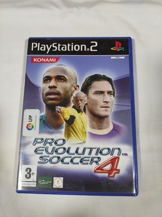 JUEGO PES 4 PLAYSTATION 2