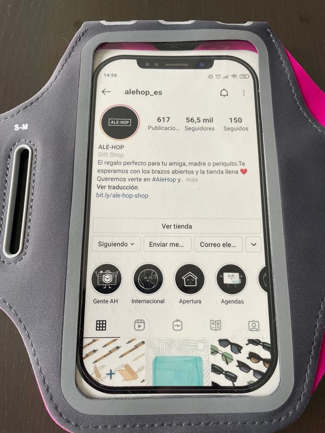 Fascia da braccio per cellulare