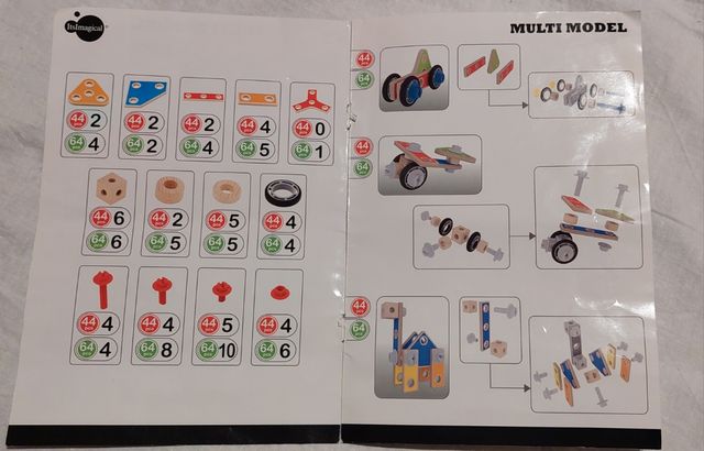 Set de construcción multimodel de Its Magical