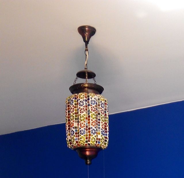 Lámpara hindú de techo