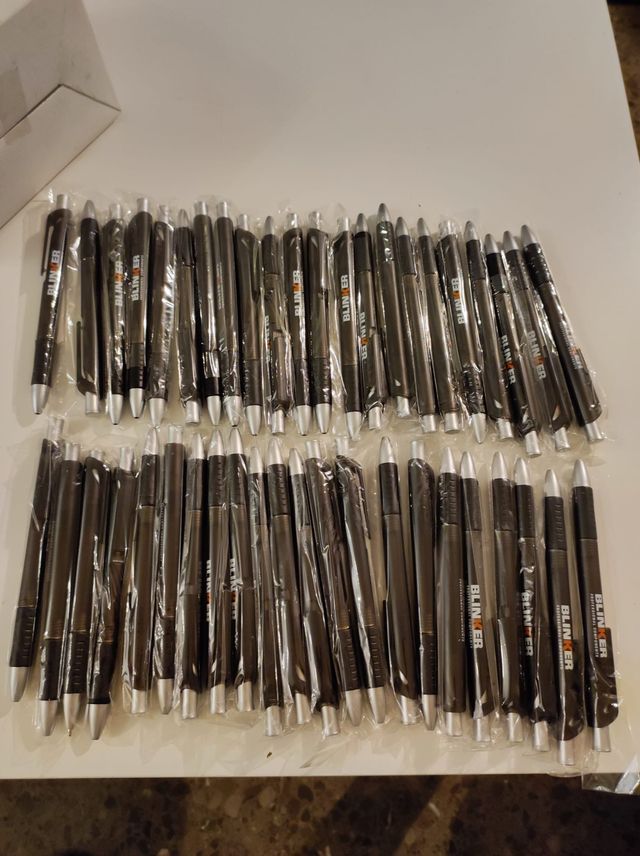 PACK 44 NOVAS CANETAS PRETAS