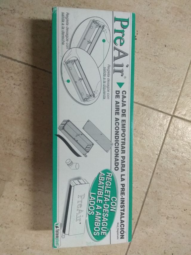 caja preinstalacion aire acondicionado