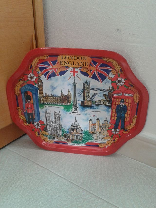 ORIGINAL Bandeja pastas Londres muy chula!