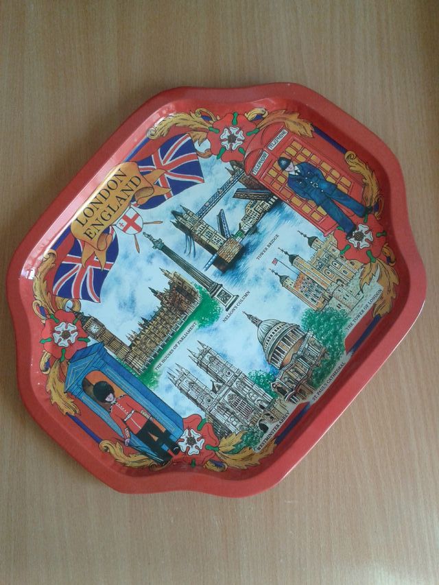 ORIGINAL Bandeja pastas Londres muy chula!