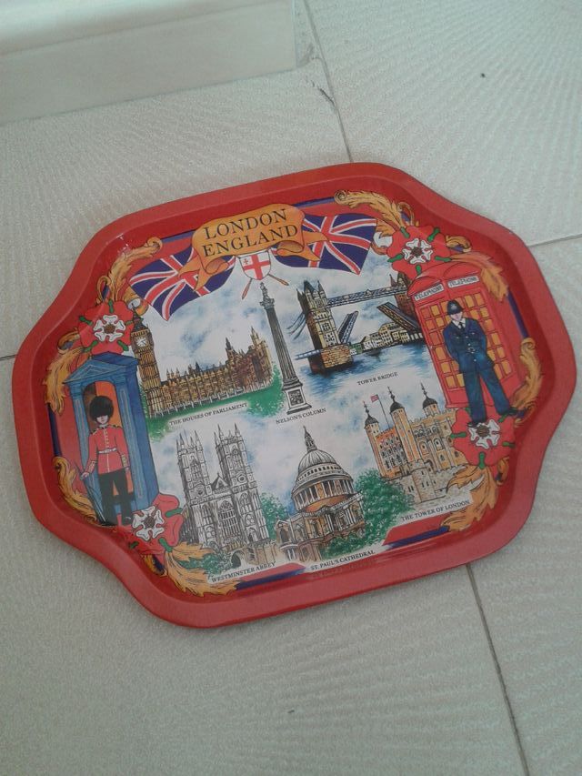 ORIGINAL Bandeja pastas Londres muy chula!