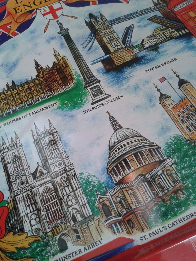 ORIGINAL Bandeja pastas Londres muy chula!