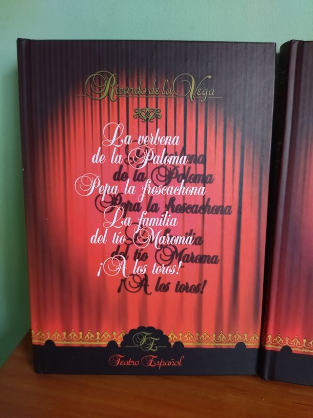 Libros "Teatro español"