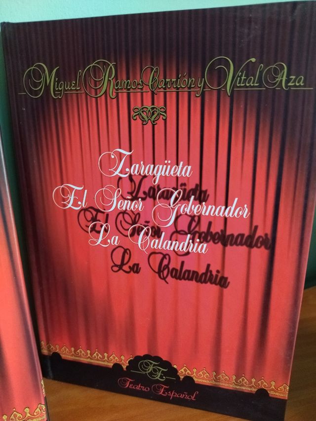 Libros "Teatro español"