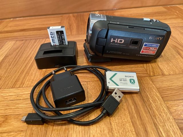 Videocámara Sony con proyector 