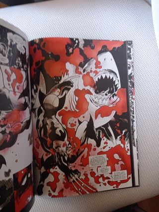 Lobezno. Blanco, negro y sangre