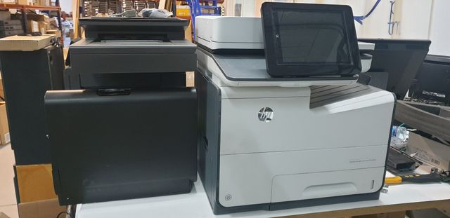 LOTE 9 MULTIFUNCION HP PAGEWIDE COLOR MFP E58650