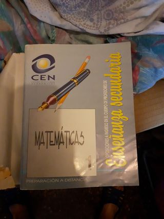 (T) Temario oposiciones matematicas