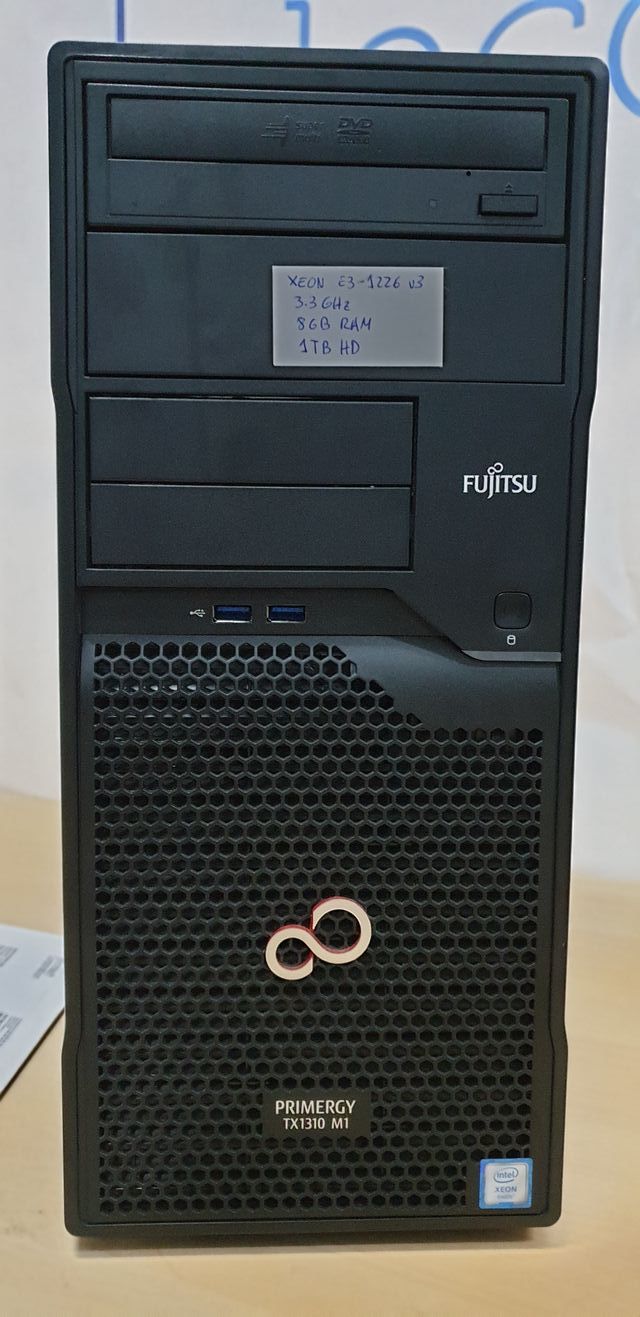 SERVIDOR  FUJITSU TX1310 M1 INTEL XEON E3-1226 V3