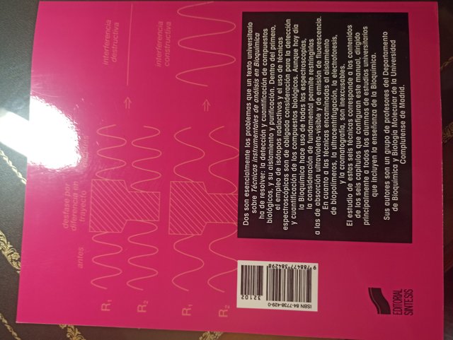 Técnicas instrumentales en técnicas de Bioquímica