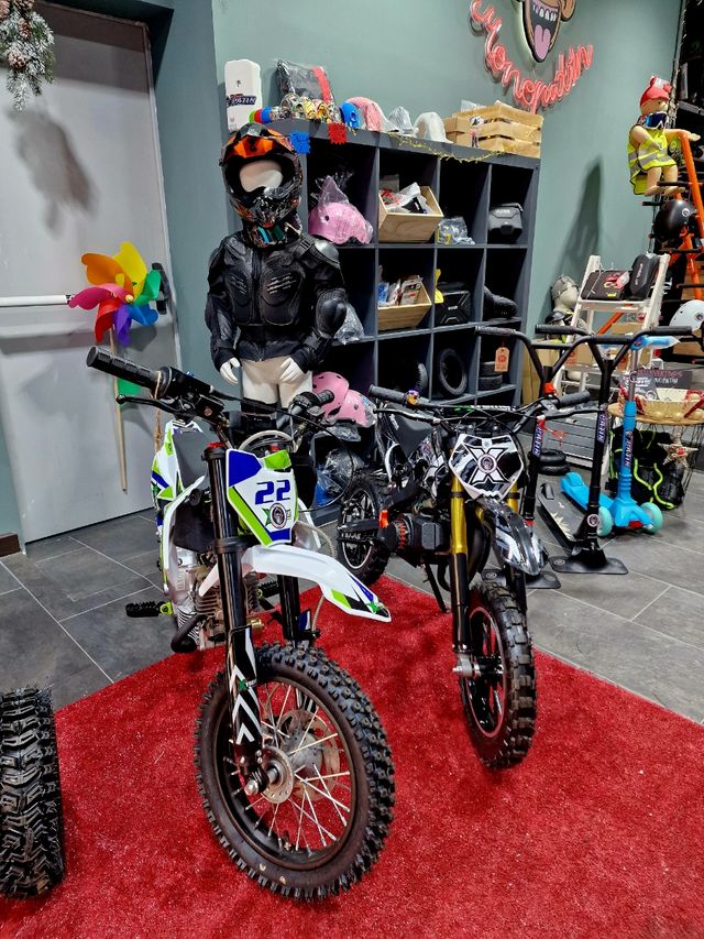 Motos Gasolina Pit Bike, 49cc, 70cc