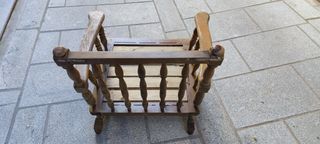 Silla, antigua, sillon