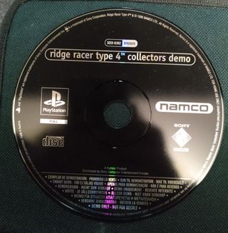 Ridge Racer type 4 demo PS1 PSX