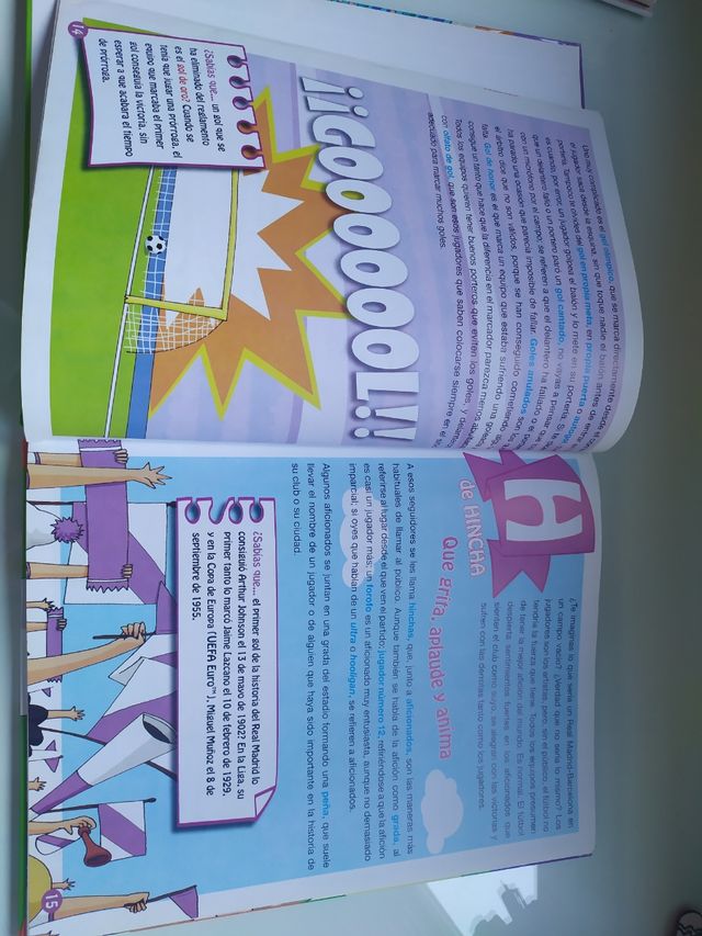 Libro de fútbol de Real Madrid