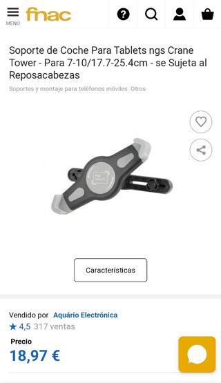Soporte de Coche Para Tablets