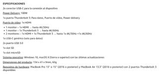 Docking Station para macbook