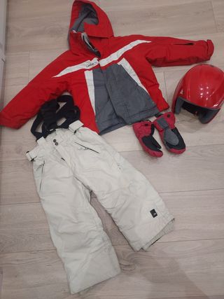 Conjunto esquí infantil 125cm altura
