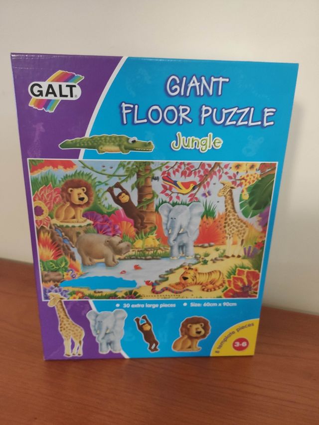 Puzzle de suelo 30 piezas gigantes para niños