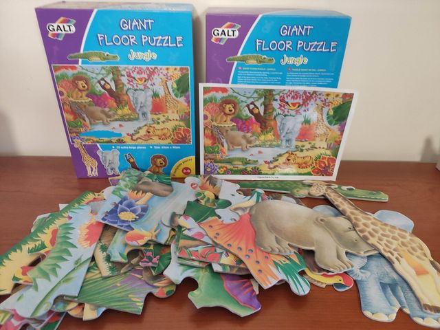 Puzzle de suelo 30 piezas gigantes para niños