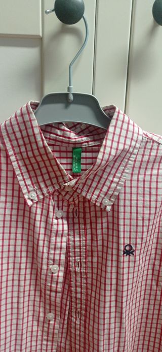 Camisas Niño Benetton 2 modelos diferentes 