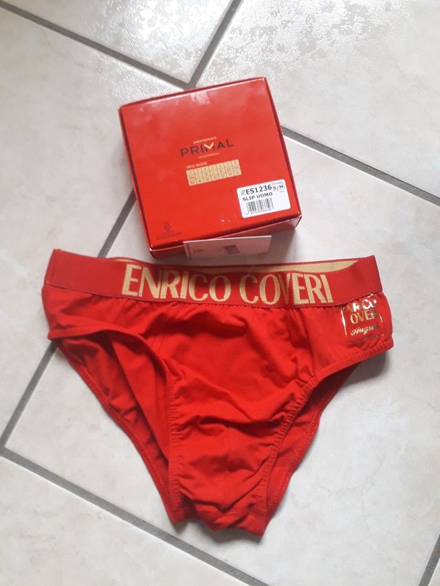 slip rosso Enrico Coveri
