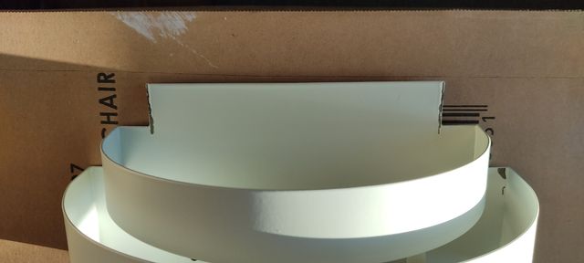 luminaria LED pasillo