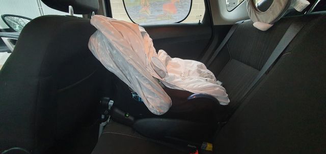 Maxicosi y base isofix 
