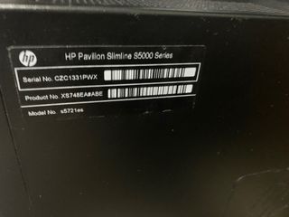 Ordenador HP Pavilion Slimline