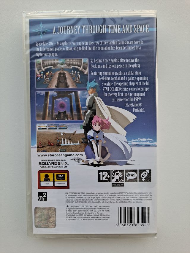 Star Ocean First Departure PSP SELLADO