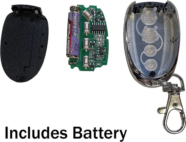 Transmisor portátil 433 MHz Puerta de la Garaje
