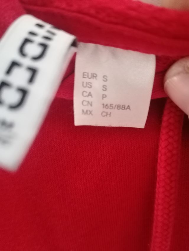 Sudadera corta S
