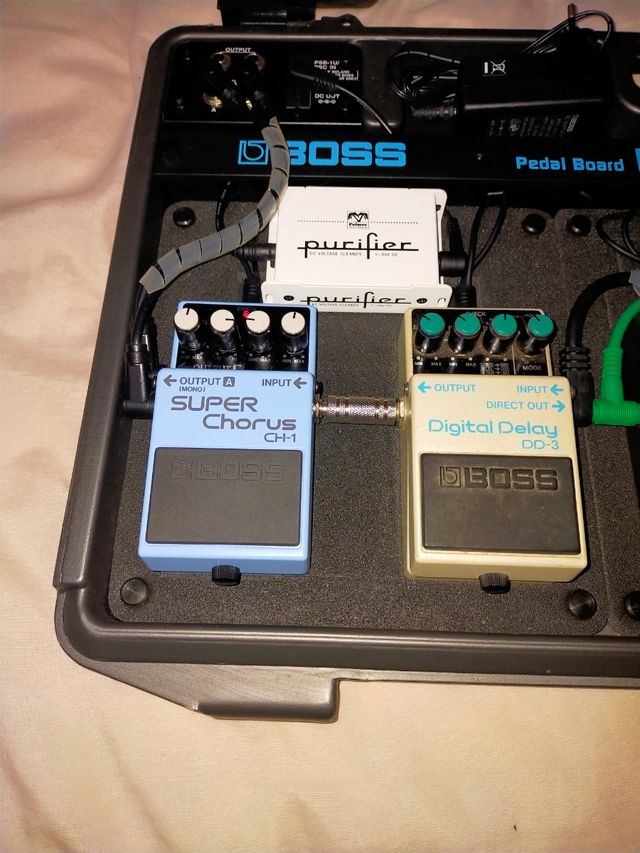 pedales guitarra pedalboard