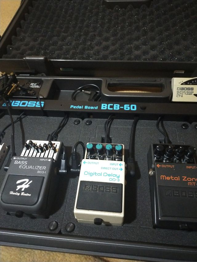 pedales guitarra pedalboard