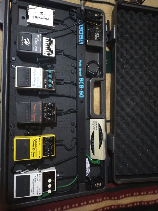 pedales guitarra pedalboard