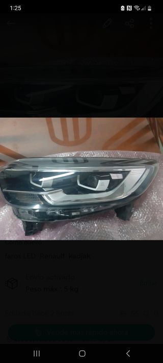 faros Renault kadjak