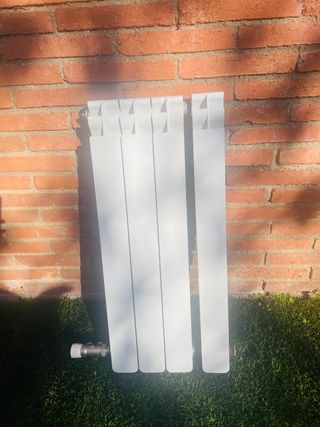 Radiador de 4 módulos 77 cm de altura