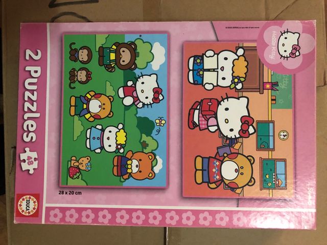 Puzzle hello kitty
