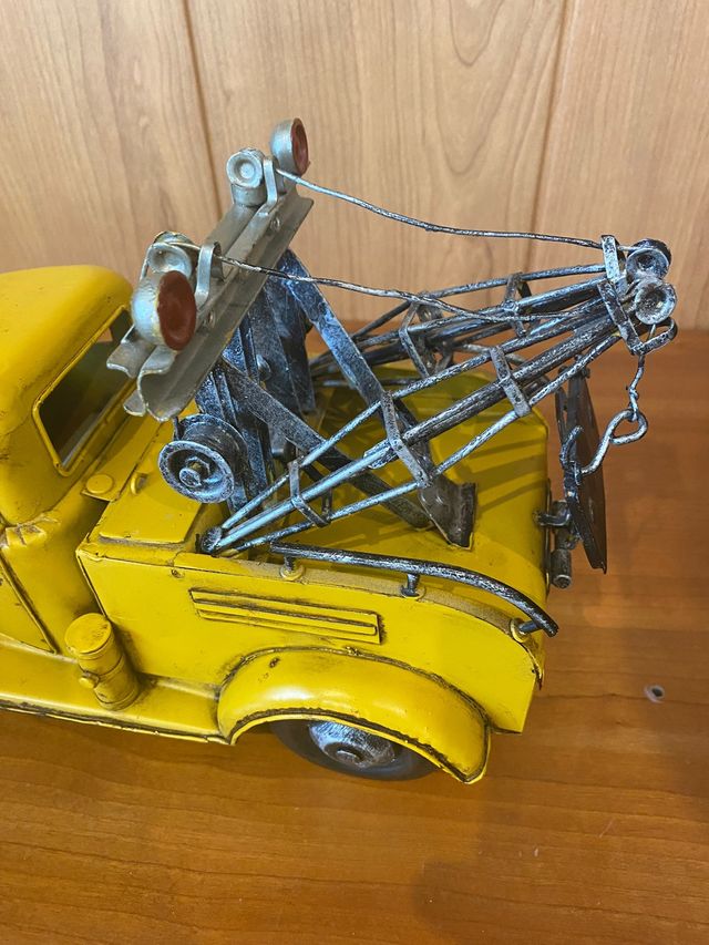 Grua decorativa vintage