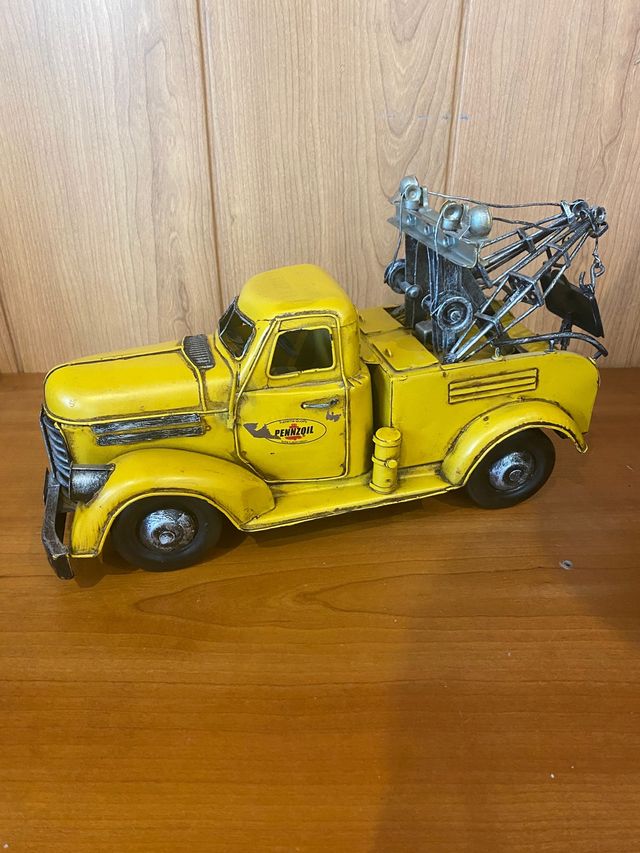 Grua decorativa vintage