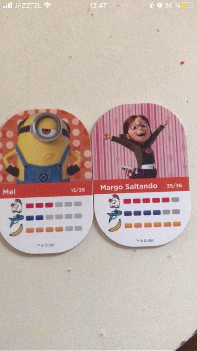 Minion + Cartas Los Minions