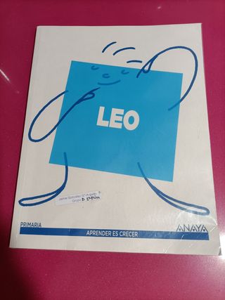 Leo Anaya 1 primaria. ISBN,978-84-678-4619-5